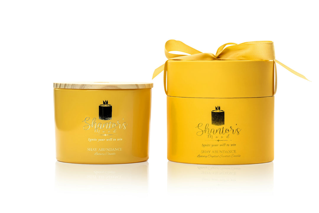 Shay Abundance Luxury Crystal Candle