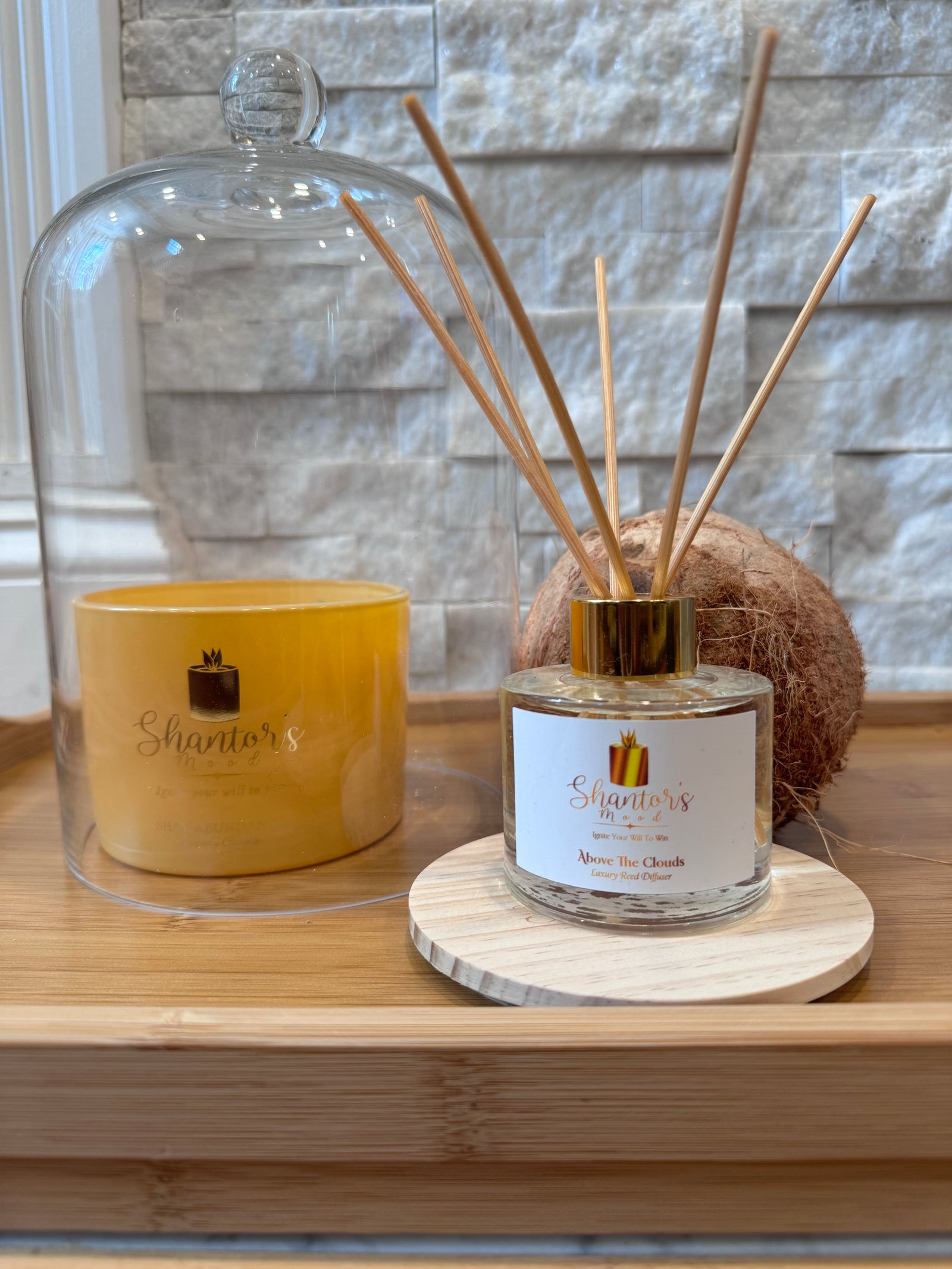 Candle and Reed Diffuser Bundle
